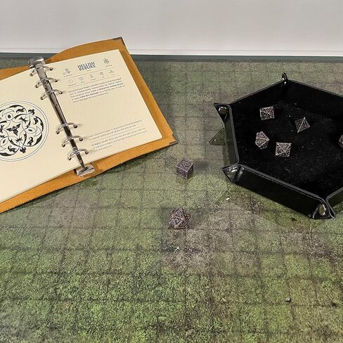 Durable Battlemat – 2 x 2ft Grasslands Battle Mat – Grid DND Mat with Eraser and 4 Dry Erase Pens – Flexible PVC Magnetic Rubber Game Mat for Dungeons and Dragons, RPG Games in Saudi Arabia