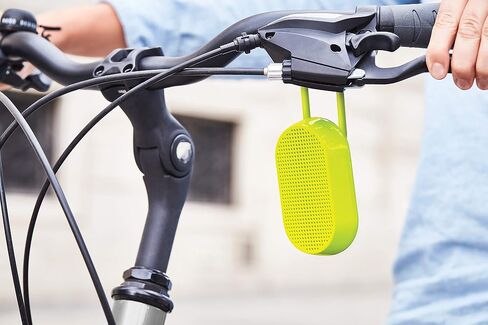 Lexon MINO T Portable Bluetooth Speaker for outdoor use, Water Resistant IPX4 and rechargeable - Orange Fluo in Kuwait