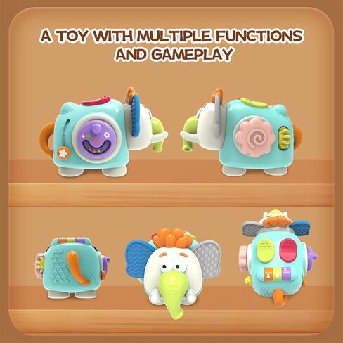 Montessori Toys for 1 Year Old, Busy Board Toddler Toys Age 1-2, Toys for 1 Year Old Boy Educational Activities Sensory Toys Baby Toys 12-18 Months, One Year Old Birthday Gifts for Boy Girl in Saudi Arabia