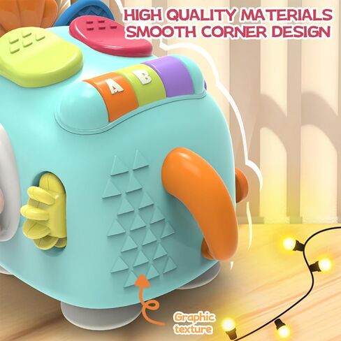 Montessori Toys for 1 Year Old, Busy Board Toddler Toys Age 1-2, Toys for 1 Year Old Boy Educational Activities Sensory Toys Baby Toys 12-18 Months, One Year Old Birthday Gifts for Boy Girl in Saudi Arabia