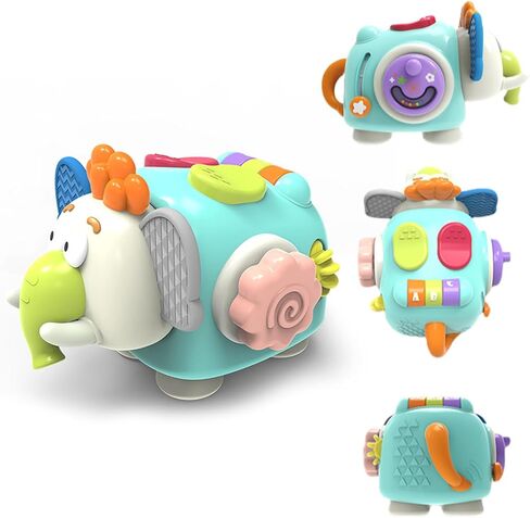 Montessori Toys for 1 Year Old, Busy Board Toddler Toys Age 1-2, Toys for 1 Year Old Boy Educational Activities Sensory Toys Baby Toys 12-18 Months, One Year Old Birthday Gifts for Boy Girl in Saudi Arabia