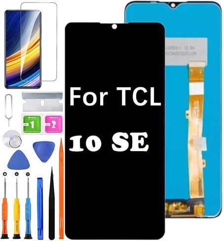 استبدال الشاشة ل TCL 10 SE T766H_EEA T766U T766H T766A T766J شاشة الكريستال السائل مجموعة رقمنة اللمس + أدوات in Saudi Arabia