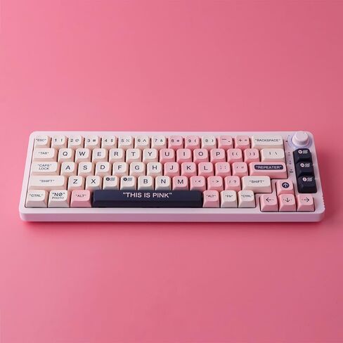 PBT Keycaps 147 مفتاحًا أغطية مفاتيح بلاستيكية وردية صبغ التسامي XDA Profile أغطية مفاتيح مخصصة أغطية مفاتيح لطيفة لـ Cherry Gateron MX Switches لوحات المفاتيح الميكانيكية in Kuwait