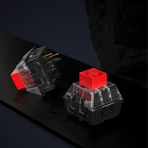 5 Pin Tactile 45gf BOX V2 مفاتيح لوحة المفاتيح، متوافقة مع أغطية مفاتيح لوحات المفاتيح الميكانيكية MX، ومفاتيح الألعاب DIY (38 قطعة) (بني) in Kuwait
