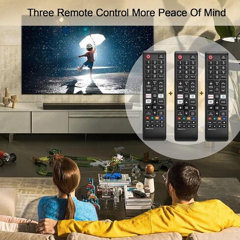 【Pack of 3】 Universal Remote Replacement for All Samsung TV Remote Replacement for All Samsung Smart TV LED LCD HDTV 3D Series TV BN59-01315J in Saudi Arabia