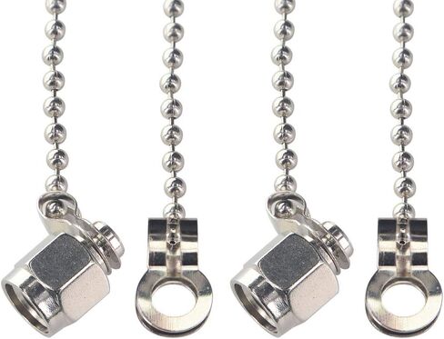 Boobrie RF Connector Accessories Protective Cover SMA Dust Cap SMA Coax Cap Have Chain for SMA Female Jack Adapter Connector Nickel-Plated Pack of 2 in Kuwait