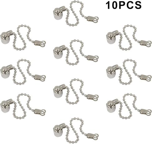 Boobrie RF Connector Accessories Protective Cover SMA Dust Cap SMA Coax Cap Have Chain for SMA Female Jack Adapter Connector Nickel-Plated Pack of 2 in Kuwait