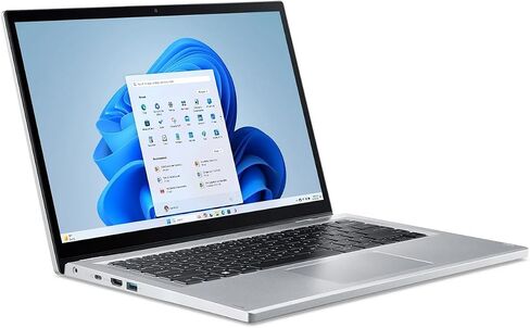 لاب توب آيسر أسباير 3 سبين 2 في 1، شاشة لمس 14 بوصة 1920 × 1200 WUXGA IPS، معالج 8 كور i3-N305 (يصل إلى 3.8 جيجا هرتز)، ذاكرة الوصول العشوائي 8 جيجابايت، 512 جيجابايت SSD، واي فاي 6، HDMI، USB-C، BT ، كاميرا ويب، PDG HDMI، ويندوز 11 برو، فضي نقي in Saudi Arabia