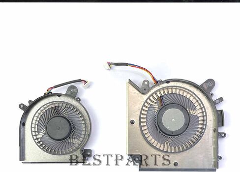 BestParts Cooling Fan Replacement for MSI Katana GF66 GF76 (Intel Core 11th Gen)-CPU+GPU Cooling fan for Katana GF66 GF76 11SC, 11UG 11UE 11UD 11UC, P/N: N459 N460, MS-1581 MS-1582, MS-17L1 MS-17L2 in Saudi Arabia