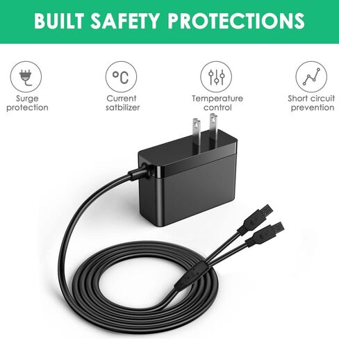 سلك طاقة شاحن بديل متوافق مع جهاز التدريب عن بعد SportDOG SD-425 SD-425S SD-425CAMO SD-825 مزود محول الطاقة in Kuwait