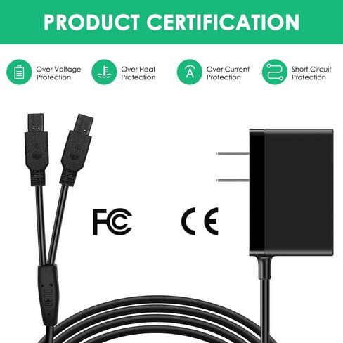 سلك طاقة شاحن بديل متوافق مع جهاز التدريب عن بعد SportDOG SD-425 SD-425S SD-425CAMO SD-825 مزود محول الطاقة in Kuwait
