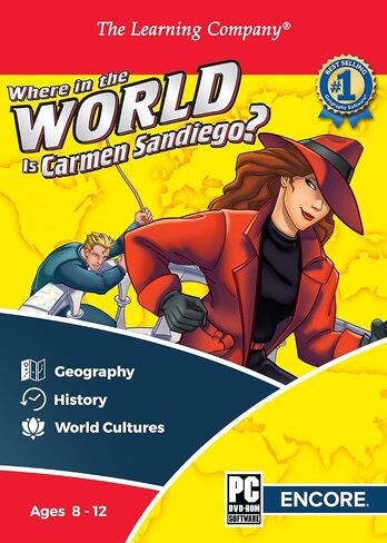 Where In The World Is Carmen Sandiego? (Jewel Case) - PC/Mac in Saudi Arabia