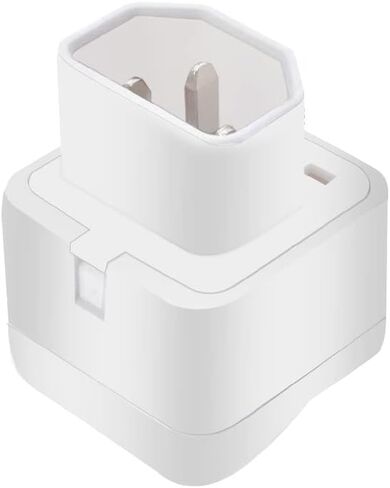(2pack) C14 to NEMA-5-15P,IEC320 C14 to Universal Socket,for UPS/PDU Server,for EU US UK AU Socket Power Adapter AC Plug, a Computer Host & More C13 Socket Equipment (White) in Saudi Arabia