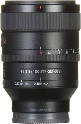 عدسة سوني FE 100 ملم f/2.8 STF GM OSS SEL100F28GM، طقم فلتر، حافظة غطاء، طقم تنظيف in Saudi Arabia