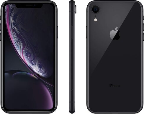 TracFone iPhone XR 4G LTE هاتف ذكي مدفوع مسبقًا (مقفل) - أسود - 64 جيجابايت - يتضمن بطاقة Sim - CDMA in Kuwait