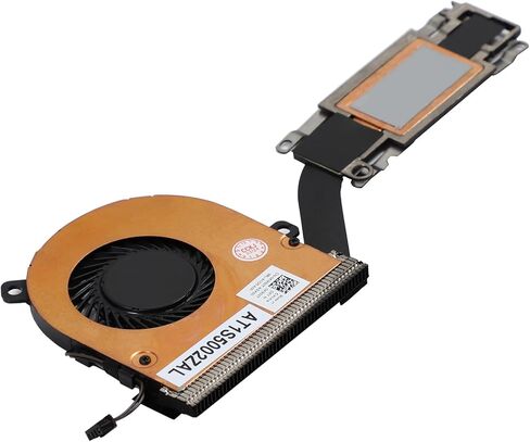 مروحة تبريد وحدة المعالجة المركزية الجديدة مع غرفة تبريد بديلة لجهاز DELL Latitude E7280 E7380 E7390 7280 7290 7390 7380 P28S Series Laptop 0KM50T AT1S5002ZAL EG50040S1-C920-S9A 5V 0.4A 4PIN in Saudi Arabia