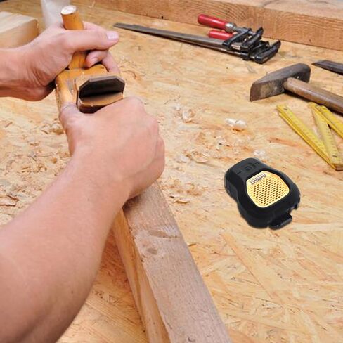 حافظة من السيليكون مع حزام حمل لمكبر صوت بلوتوث قابل للارتداء من DEWALT Jobsite Pro، حقيبة محمولة للسفر من أجل Dewalt - 190 1148 DW2 (مموه) in Saudi Arabia