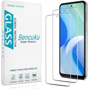 by HPTech (2 Pack) Designed for Motorola Moto G 5G (2023) Tempered Glass Screen Protector, Anti Scratch, Bubble Free