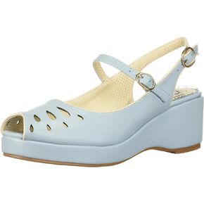 Bettie Page Women's Bp242-faye Wedge Sandal
