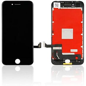 Replace LCD Glass Screen Fits iPhone 8 4.7 inch Digitizer Assembly Full Complete Frame Set Display Replacement (Black) in Kuwait