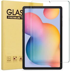 Screen Protector for Galaxy Tab S6 Lite 10.4'' Inch 2024/2022/2020 Tempered Glass Film For Samsung SM-P620/P625/610/P613/P615/P619, Anti-Scratch 9H Hardness Bubble-free Clear