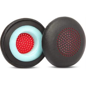 Premium Replacement Earpads Cushions Compatible with Poly Voyager Focus UC/Voyager Focus 2 UC Headphones Ear Pads with Softer Protein Leather and Memory Foam
