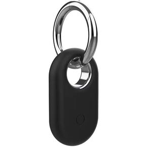 Samsung Galaxy SmartTag 2 Case, Scratch Resistant Silicone Protective Skin Cover for Smart Tag 2 Case (2023) - Black