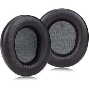 MOLGRIA Protein Leather Ear Pads Cushion, Replacement earpads for Steel Series Nova Pro Wired Headsets Earpad Repair