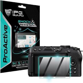 IPG ProActive for Nikon Z30 Camera Display (2 Units) 9H Hardness Screen Protector Smooth Glass Touch Ultra Responsive High Clarity Anti Scratch Smudge & Shock Proof Nano Technology Guard (Z30)
