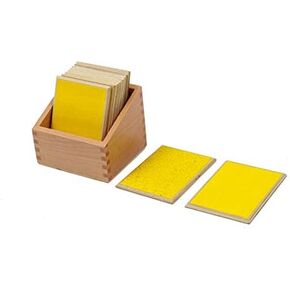 Adena Montessori Touch Tablets - Inspire Sensorial Education and Texture Recognition Sensory Learning and Fine Motor Skills