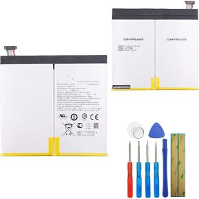Replacement Battery C12P1602 Compatible with ASUS ZenPad Z10 P001 ZT500KL 3S 10 Z500KL with Tools