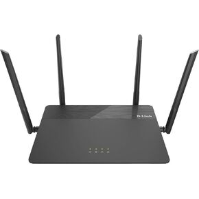 D-Link WiFi Smart Router AC1900 Wireless Dual Band MU-MIMO Powerful Dual Core Processor Fast Gaming & 4K Streaming Reliable Coverage (DIR-878), Black