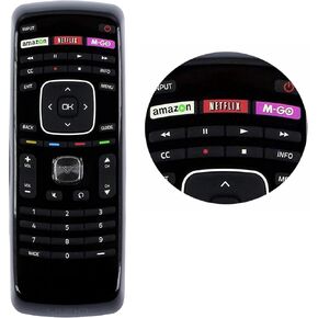 Universal Remote Control for Vizio TV, XRT112 Remote for VIZIO All LED LCD HD 4K UHD HDR Smart TVs - No Setup Required