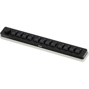 Megalodon Aluminum Hot-swappable RGB Sword Macro Pad with Programmable Rotary Knob, QMK/VIA Compatible with USB-C (Soy)