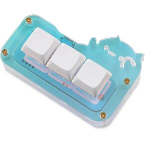3-Key Mini Bongo Cat USB-C Macro Pad with VIA Auto Detection in Kuwait