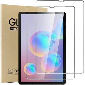(2 PACK) Screen Protector Compatible for Samsung Galaxy Tab S6 10.5 2019 [T860/T865] / Tab S5E 10.5" 2019 [T720/T725], Ultra Clear Tempered Glass Anti-Scratch Easy Installation Bubble Free