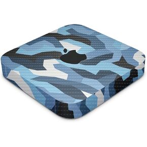 Carbon Fiber Skin Compatible with Apple Mac Mini M2 (2023) - Sky Camouflage - Premium 3M Vinyl Protective Decal Cover - Easy to Apply | Crafted in The USA by MightySkins
