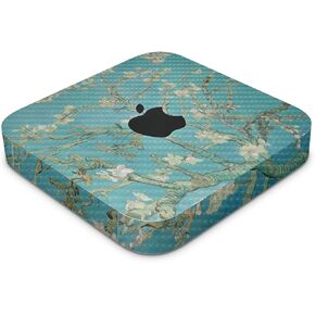 Glossy Glitter Skin Compatible with Apple Mac Mini M2 (2023) - Time Lord Box - Premium 3M Vinyl Protective Wrap Decal Cover - Easy to Apply | Crafted in The USA by MightySkins