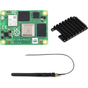 Waveshare Compute Module 4 The Power of Raspberry Pi 4 in A Compact Form Factor 8GB RAM 32GB eMMC Flash with Wifi