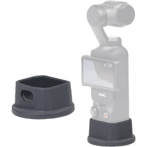 FiTSTILL Black Silicone Non-Slip Desktop Mount for DJI Osmo Pocket 3, Lightweight and Compact,with a Portable Charging Opening,Support Base OSMO Pocket 3 Accessories