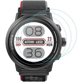 3-Pack for COROS APEX 2 Screen Protector Tempered Glass for COROS APEX 2 Smartwatch [2.5D 9H Hardness][Anti-Scratch]