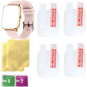 screen protector for popglory watch with 4PCS in one pack, Transparent