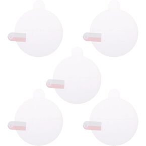5pcs Watch Glass Screen Protectors 48mm Anti-Blue Light TPU Anti-Scratch Waterproof Universal Round Smartwatch Screen Protective Film Protector