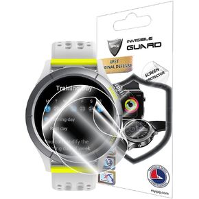 IPG for Amazift Cheetah (Round) Running Watch Hydrogel Screen Protector (2 Units) Invisible HD Clear Film Anti Scratch Guard-Smooth/Self-Healing/Bubble for Cheetah