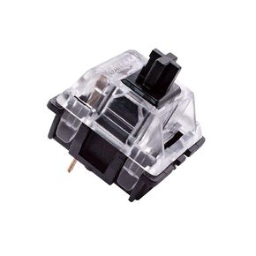 Granvela Gateron KS-8 Brown Switches with Black Bottom, Smooth Tactile Feedback, 55g Actuation Force, 3-pin Design, Compatible with Cherry MX Keyboards, 65-Pack