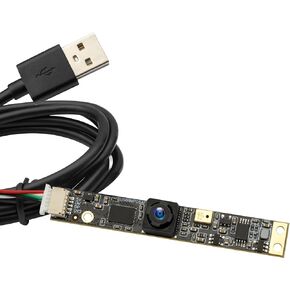 وحدة كاميرا USB ELP 8 ميجابكسل مع ميكروفون كاميرا كمبيوتر بزاوية واسعة للكمبيوتر 4K كاميرا Lightburn لحفارة الليزر شريط صغير عدسة ثابتة كاميرا ويب CCTV كاميرا أمان USB للكمبيوتر المحمول Raspberry Pi