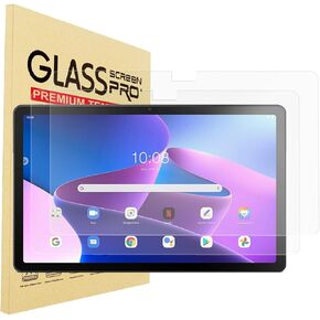 2Pack Tempered Glass Screen Protector for Lenovo Tab M10 Plus 3rd Gen 10.6 Inch 2022, Glass Screen Guard for 10.6 inch Lenovo Tab M10 Plus Gen 3 TB125FU TB128FU TB128XU 2022, 2.5D Radian, 9H Hardness