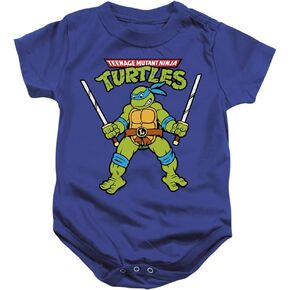 Popfunk TMNT Teenage Mutant Ninja Turtles Retro Leo Infant Baby Boys Onesie Snapsuit