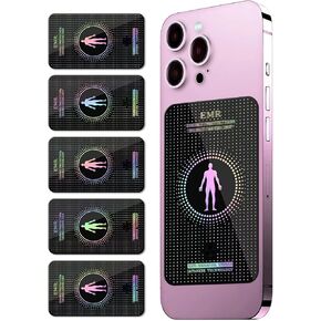 Protection Stickers for Cell Phone, Large Area Protection, Suitable for All Smartphones/All Electronic Products/Tablet/Laptop/WiFi/Computer - (5 Pack)