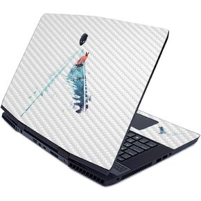 MightySkins Carbon Fiber Skin for Alienware M17 (2019) - Strayed | Protective, Durable Textured Carbon Fiber Finish | Easy to Apply, Remove, and Change Styles | Made in The USA